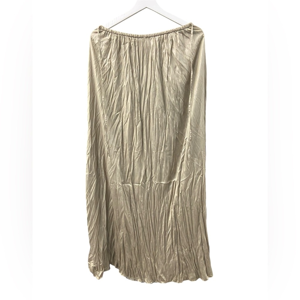 Zara maxi skirt NWOT size S taupe